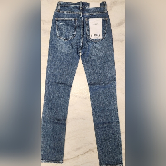 🔥NWT PISTOLA Cara High Rise Vintage Skinny Jeans - Picture 3 of 3